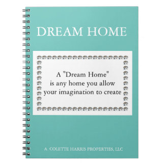 Dream Home Quote - Design 1 Notitieboek