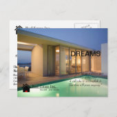 Dream Home Real Estate briefkaart (Voorkant / Achterkant)
