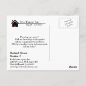 Dream Home Real Estate briefkaart (Achterkant)