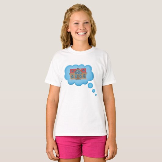 Dream Home T-shirt (Voorkant volledig)