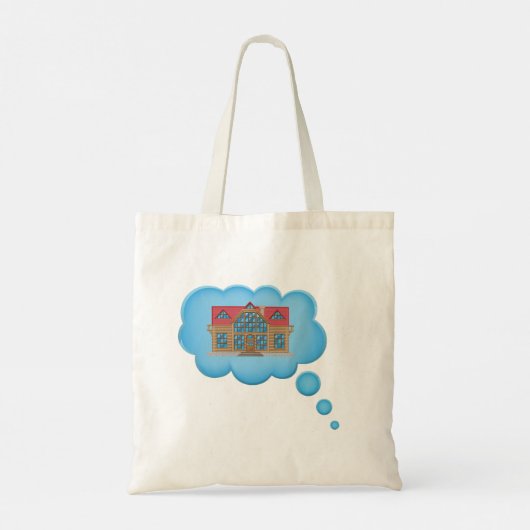 Dream Home Tote Bag (Achterkant)