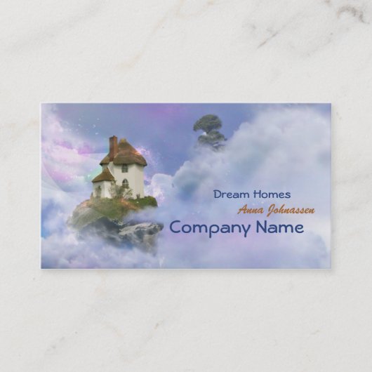 Dream Homes - fantasieelegant visitekaartje (Voorkant)