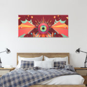 Dream Horizon Ken Gage Fantasy OpArt Canvas Afdruk (Insitu (Slaapkamer))