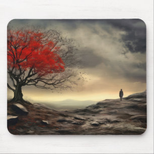 Dream Horizon Vreedzame Natuur Fantasy World Fores Muismat