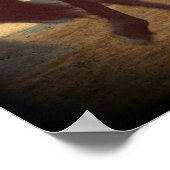 Dream Horse Friesian Dressage Poster (Hoek)