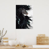 Dream Horse Poster Art van Bihrle (Keuken)