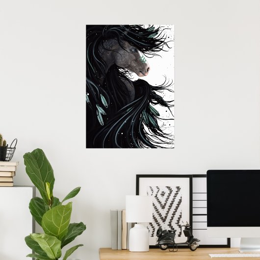 Dream Horse Poster Art van Bihrle (Thuiskantoor)
