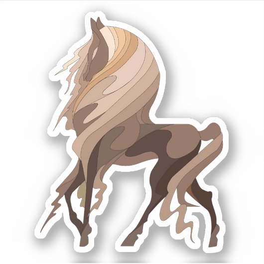 Dream Horse Sticker (Voorkant)