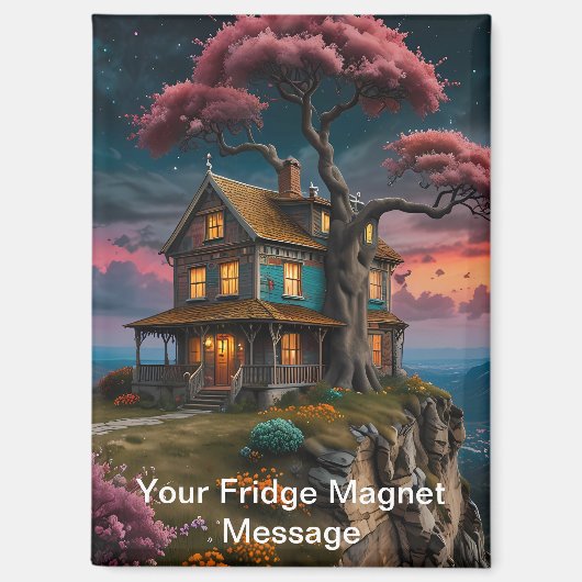 Dream House koelkast Magneet (Voorkant)