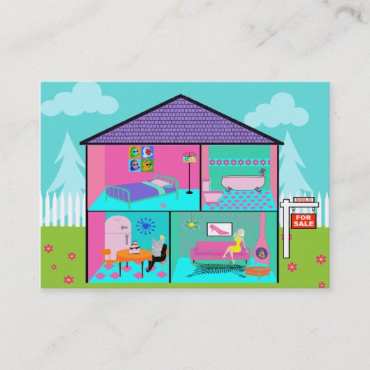 Dream House Real Estate Visitekaartjes (Voorkant)