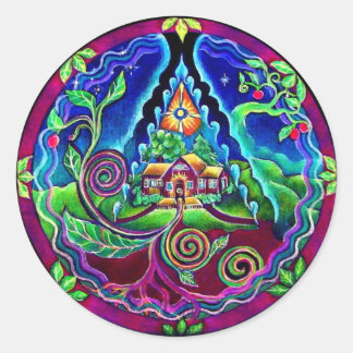 Dream House Sanctuary Mandala Sticker
