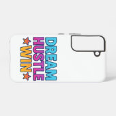 Dream Hustle Win – Galaxy S22 Hoesje Samsung Galaxy Hoesje (Achterkant horizontaal)