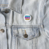 Dream Hustle Win - Motivatie ronde Button Badge (In situ)