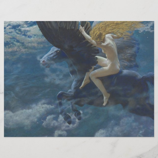 Dream Idyll (The Valkyrie) plakboekpapier (Voorkant)