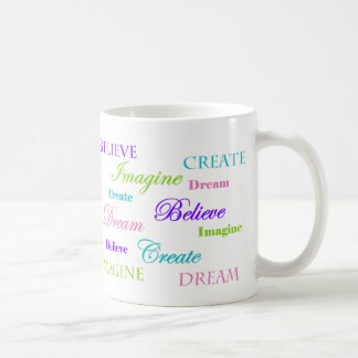 Dream Imagine Creëer Believe Koffiemok