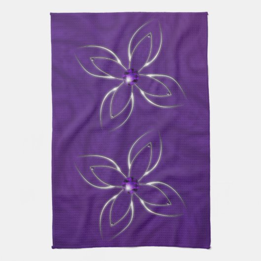 Dream in Amethyst Kitchen Towel Theedoek (Verticaal)