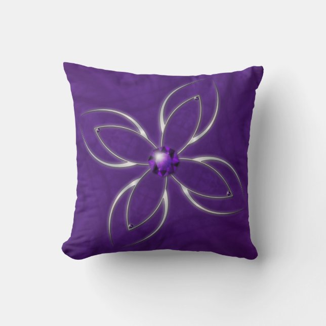 Dream in Amethyst Pillow Kussen (Voorkant)
