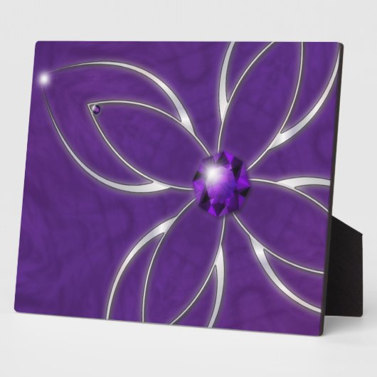 Dream in Amethyst Plaque Fotoplaat (Zijkant)