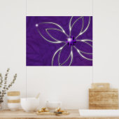 Dream in Amethyst Print (Keuken)