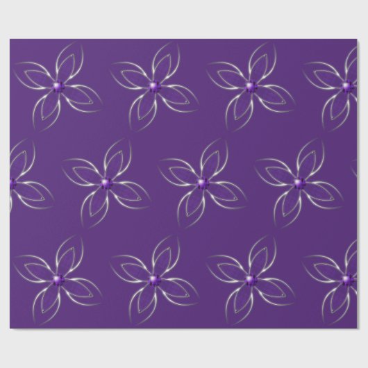Dream in Amethyst Wrapping Paper Cadeaupapier (Vlak)