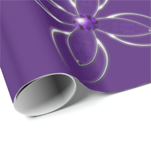 Dream in Amethyst Wrapping Paper Cadeaupapier (Rol Hoek)