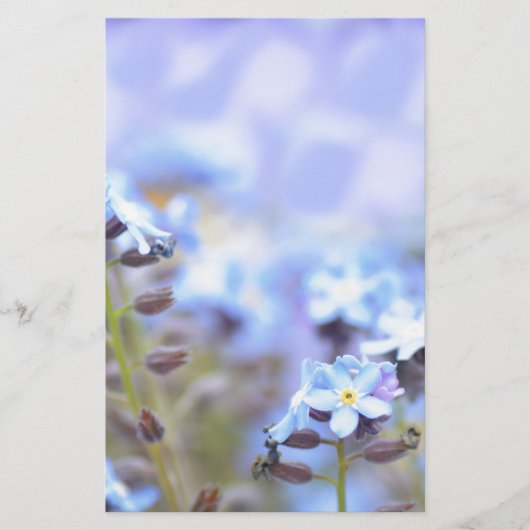 Dream in blauw briefpapier (Voorkant)
