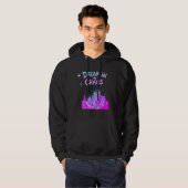 Dream in Chaos – Surreal Cityscape Hoodie (Voorkant volledig)