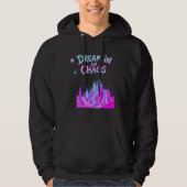 Dream in Chaos – Surreal Cityscape Hoodie (Voorkant)