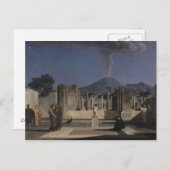 Dream in de Ruins of Pompeii, 1866 Briefkaart (Voorkant / Achterkant)