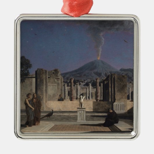 Dream in de Ruins of Pompeii, 1866 Metalen Ornament (Voorkant)
