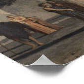 Dream in de Ruins of Pompeii, 1866 Poster (Hoek)