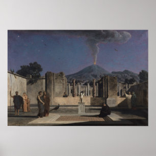 Dream in de Ruins of Pompeii, 1866 Poster