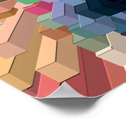 Dream in kleur..... poster (Hoek)