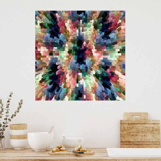 Dream in kleur..... poster (Keuken)