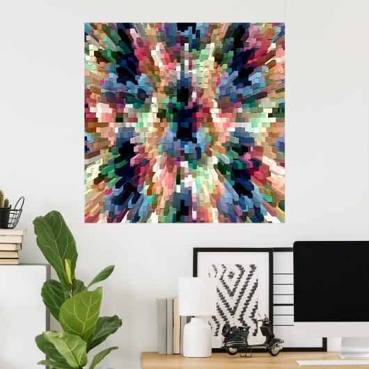 Dream in kleur..... poster (Thuiskantoor)