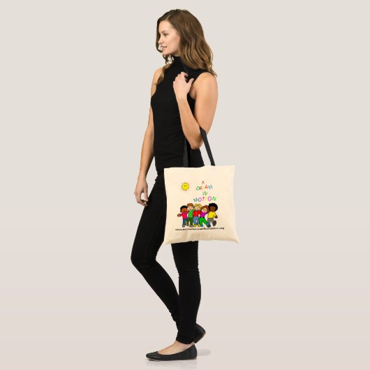 Dream in Motion Tote Bag (Voorkant (model))