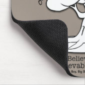 Dream in realiteit-kleine jongen, Big Dreams Logo Muismat (Hoek)