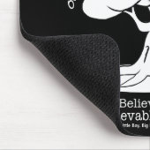 Dream in realiteit-kleine jongen, Big Dreams Logo Muismat (Hoek)