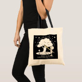 Dream in realiteit-kleine jongen, Big Dreams Logo Tote Bag (Voorkant (product))