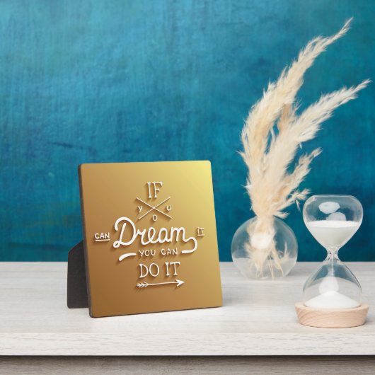 Dream Inspire Motivate Fotoplaat (Insitu)