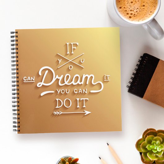 Dream Inspire Motivate Notitieboek
