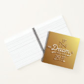 Dream Inspire Motivate Notitieboek (Binnen)