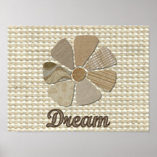 Dream Inspirerend Collage Poster