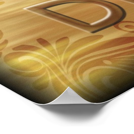 Dream Inspirerend Poster (Hoek)