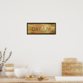 Dream Inspirerend Poster (Keuken)