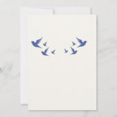 Dream invitation for a breathtaking wedding kaart (Achterkant)