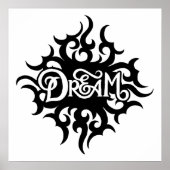 Dream is een alternatieve realiteit poster (Voorkant)