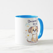 Dream It, Do It Dog Mok - Motivatie cadeau (Voorkant rechts)
