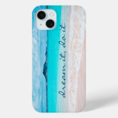 Dream it do it Hawaii Blue Ocean Sandy Beach foto Case-Mate iPhone Case (Achterkant)