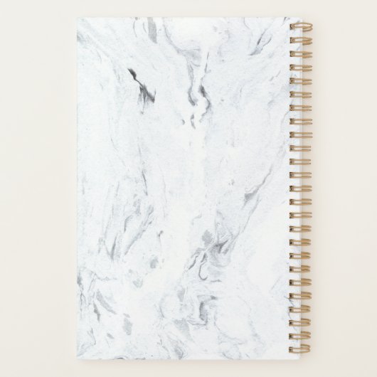 Dream it Plan it do it Motivatie Quote Marmer Planner (Achterkant)